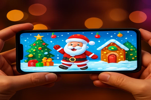 4777b প্ল্যাটফর্মে স্মার্টফোনে একজন ব্যবহারকারী স্বাচ্ছন্দ্যে অনলাইন গেমিং উপভোগ করছেন