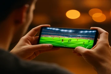 মোবাইল-সামঞ্জস্যপূর্ণ গেমিং প্ল্যাটফর্ম ইন্টারফেসের একটি